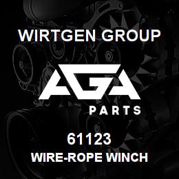 61123 Wirtgen Group WIRE-ROPE WINCH | AGA Parts