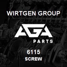 6115 Wirtgen Group SCREW | AGA Parts