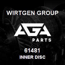 61481 Wirtgen Group INNER DISC | AGA Parts