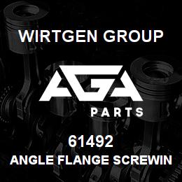 61492 Wirtgen Group ANGLE FLANGE SCREWING | AGA Parts