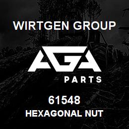 61548 Wirtgen Group HEXAGONAL NUT | AGA Parts