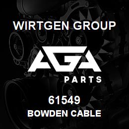 61549 Wirtgen Group BOWDEN CABLE | AGA Parts