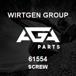 61554 Wirtgen Group SCREW | AGA Parts