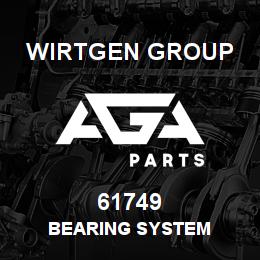 61749 Wirtgen Group BEARING SYSTEM | AGA Parts