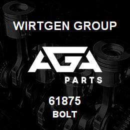 61875 Wirtgen Group BOLT | AGA Parts
