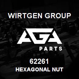 62261 Wirtgen Group HEXAGONAL NUT | AGA Parts