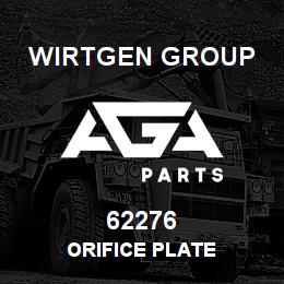 62276 Wirtgen Group ORIFICE PLATE | AGA Parts