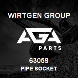 63059 Wirtgen Group PIPE SOCKET | AGA Parts