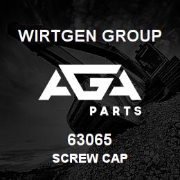 63065 Wirtgen Group SCREW CAP | AGA Parts
