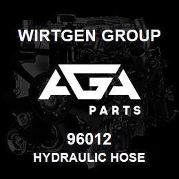 96012 Wirtgen Group HYDRAULIC HOSE | AGA Parts