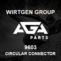 9603 Wirtgen Group CIRCULAR CONNECTOR | AGA Parts