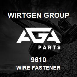 9610 Wirtgen Group WIRE FASTENER | AGA Parts