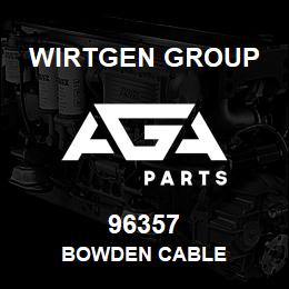 96357 Wirtgen Group BOWDEN CABLE | AGA Parts