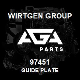 97451 Wirtgen Group GUIDE PLATE | AGA Parts