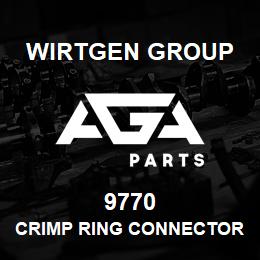 9770 Wirtgen Group CRIMP RING CONNECTOR | AGA Parts