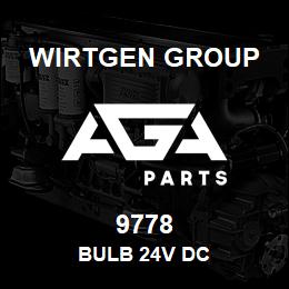 9778 Wirtgen Group BULB 24V DC | AGA Parts