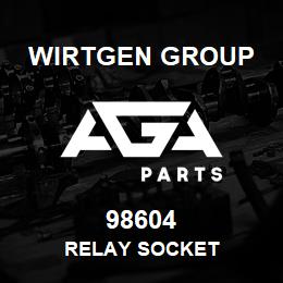 98604 Wirtgen Group RELAY SOCKET | AGA Parts