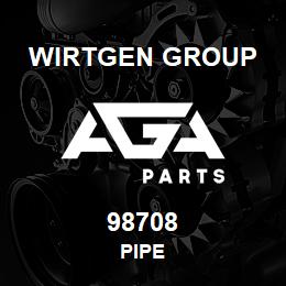98708 Wirtgen Group PIPE | AGA Parts
