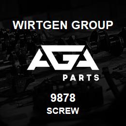 9878 Wirtgen Group SCREW | AGA Parts