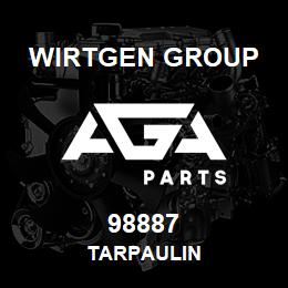 98887 Wirtgen Group TARPAULIN | AGA Parts