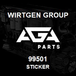 99501 Wirtgen Group STICKER | AGA Parts