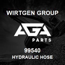 99540 Wirtgen Group HYDRAULIC HOSE | AGA Parts