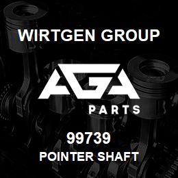 99739 Wirtgen Group POINTER SHAFT | AGA Parts
