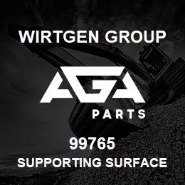 99765 Wirtgen Group SUPPORTING SURFACE | AGA Parts