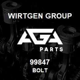 99847 Wirtgen Group BOLT | AGA Parts