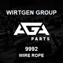 9992 Wirtgen Group WIRE ROPE | AGA Parts