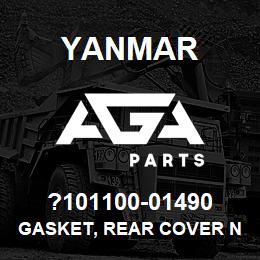 ?101100-01490 Yanmar gasket, rear cover n.m.l. | AGA Parts