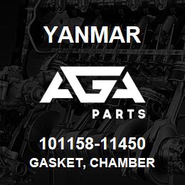 101158-11450 Yanmar gasket, chamber | AGA Parts