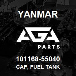 101168-55040 Yanmar CAP, FUEL TANK | AGA Parts