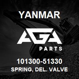 101300-51330 Yanmar spring, del. valve | AGA Parts