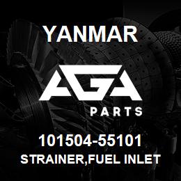 101504-55101 Yanmar strainer,fuel inlet | AGA Parts