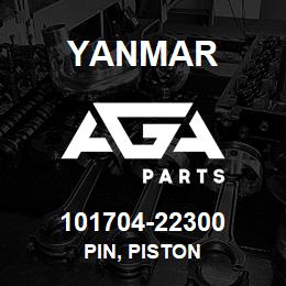 101704-22300 Yanmar PIN, PISTON | AGA Parts