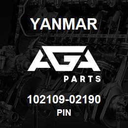 102109-02190 Yanmar pin | AGA Parts