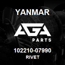 102210-07990 Yanmar RIVET | AGA Parts