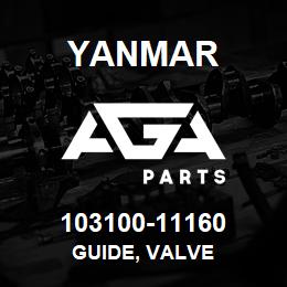 103100-11160 Yanmar GUIDE, VALVE | AGA Parts