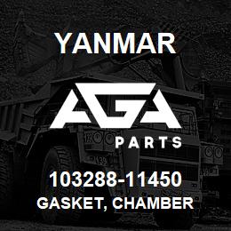 103288-11450 Yanmar GASKET, CHAMBER | AGA Parts