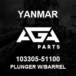 103305-51100 Yanmar PLUNGER W/BARREL | AGA Parts