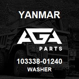 103338-01240 Yanmar WASHER | AGA Parts