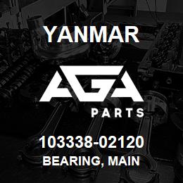 103338-02120 Yanmar bearing, main | AGA Parts
