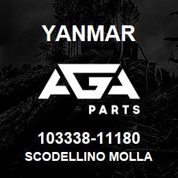 103338-11180 Yanmar SCODELLINO MOLLA | AGA Parts
