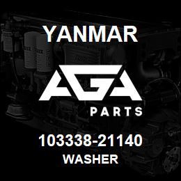 103338-21140 Yanmar washer | AGA Parts