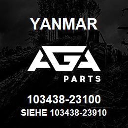 103438-23100 Yanmar siehe 103438-23910 | AGA Parts