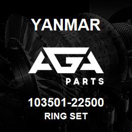 103501-22500 Yanmar RING SET | AGA Parts