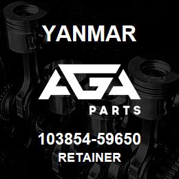 103854-59650 Yanmar RETAINER | AGA Parts