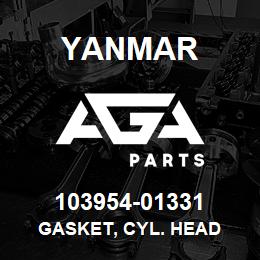 103954-01331 Yanmar GASKET, CYL. HEAD | AGA Parts