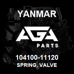 104100-11120 Yanmar SPRING, VALVE | AGA Parts